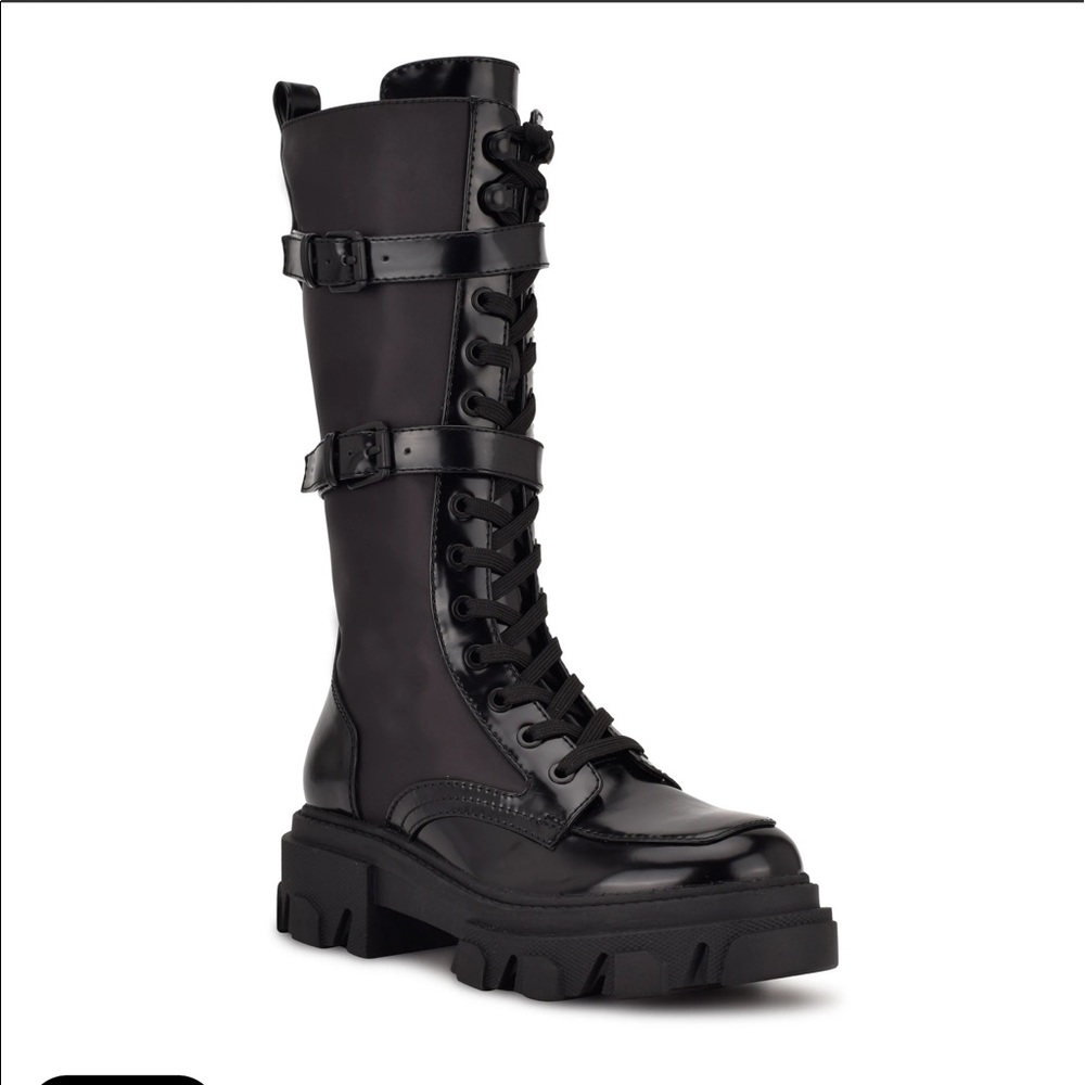 Nine West Carolyn Lug Sole Boots